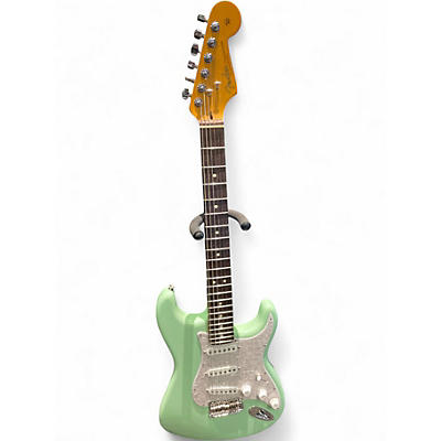 Used Fender Cory Wong Stratocaster Surf Green Solid Body Electric Guitar