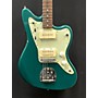 Used Fender Used Fender Custom Parts Jazzmaster Sherwood Green Metallic Solid Body Electric Guitar Sherwood Green Metallic