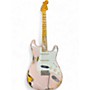 Used Fender Custom Shop 1950s Stratocaster Coral Pink Over Sunburst Solid Body Electric Guitar Coral Pink Over Sunburst