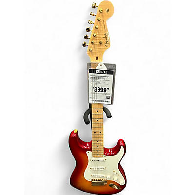 Used Fender Custom Shop 1954 FMT Sunburst Solid Body Electric Guitar