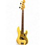 Used Fender Custom Shop 1955 Precision Bass Relic Cream Electric Bass Guitar Cream
