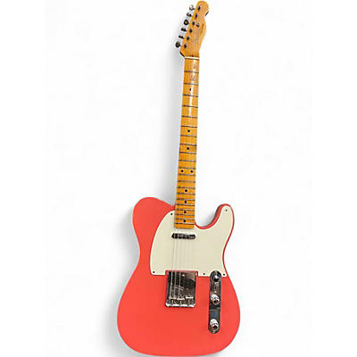 Used Fender Custom Shop 1956 Telecaster Relic Fiesta Red Solid Body Electric Guitar