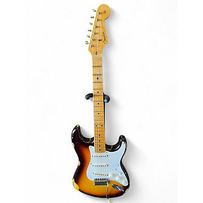 Used Fender Custom Shop 1958 Stratocaster Sunburst Solid Body Electric Guitar