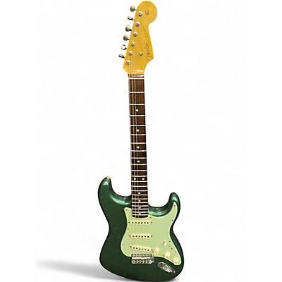 Used Fender Custom Shop 1960s Stratocaster Sherwood Green Solid Body Electric Guitar