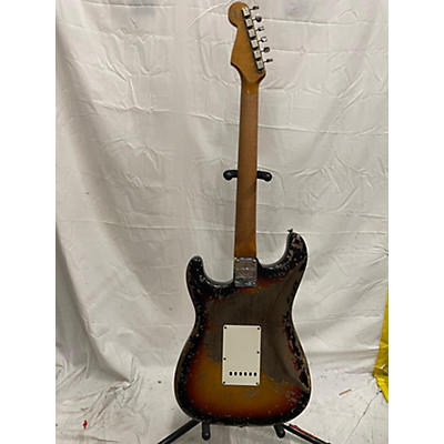 Fender Used Fender Custom Shop 1961 Roasted Stratocaster 3 Color Sunburst Solid Body Electric Guitar