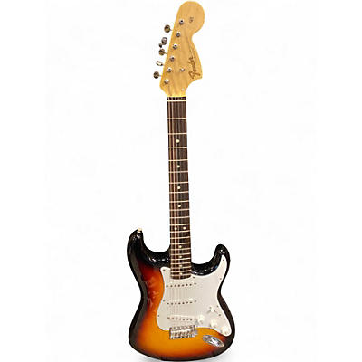 Used Fender Custom Shop 1966 Stratocaster NOS 3 Tone Sunburst Solid Body Electric Guitar