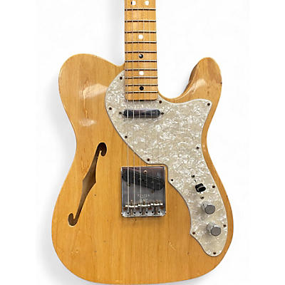 Used Fender Custom Shop 1969 Telecaster Thinline Journeyman Relic Aged Natural Hollow Body Electric Guitar