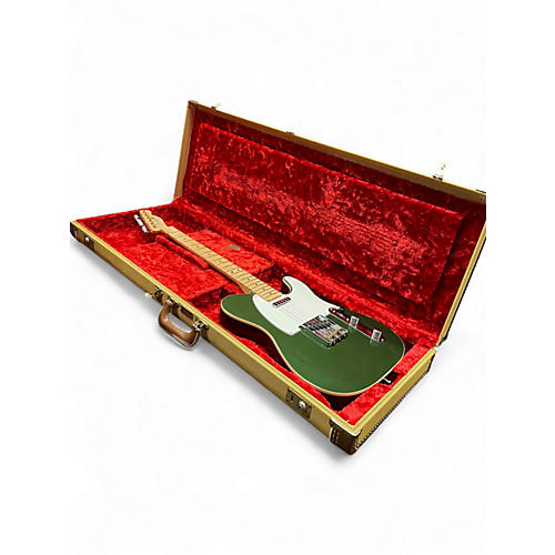 Used Fender Custom Shop  2 Tone Telecaster Cadillac Green on Walnut Solid Body Electric Guitar Cadillac Green on Walnut