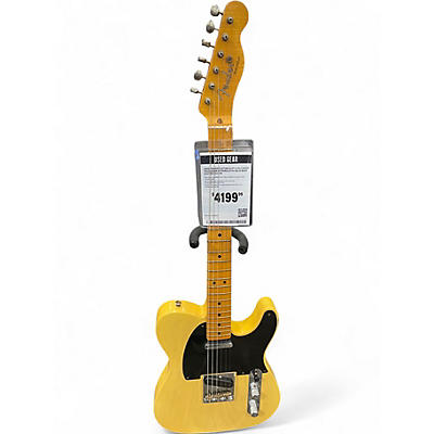 Used Fender Custom Shop 51 No Caster Telecaster Butterscotch Solid Body Electric Guitar