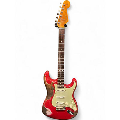 Used Fender Custom Shop 60 Super Heavy Relic Dakota Red Solid Body Electric Guitar