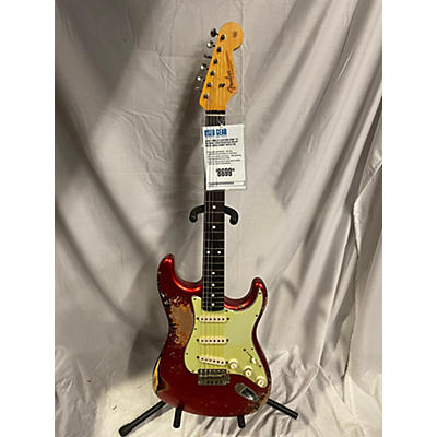 Fender Used Fender Custom Shop '61 Reissue Stratocaster Heavy Relic AGED CANDY APPLE RED Solid Body Electric Guitar