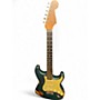 Used Fender Custom Shop 61 Strat Heavy Relic Ocean Turquoise/3 Tone Sunburst Solid Body Electric Guitar Ocean Turquoise/3 Tone Sunburst
