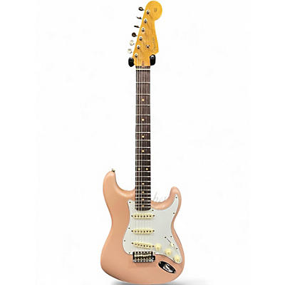 Used Fender Custom Shop 62 Journeyman  Relic Stratocaster Dirty Shell Pink Solid Body Electric Guitar