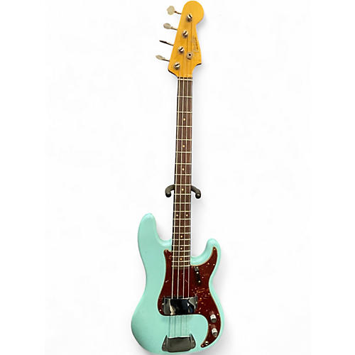 Used Fender Custom Shop '63 Precision Bass Journeyman Relic Daphne Blue Electric Bass Guitar Daphne Blue