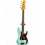 Used Fender Custom Shop '63 Precision Bass Journeyman Relic Daphne Blue Electric Bass Guitar Daphne Blue