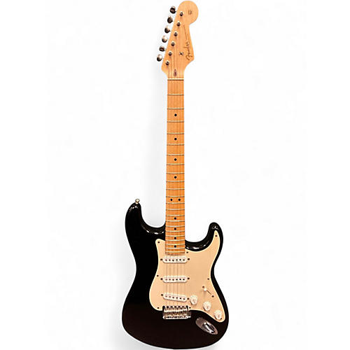 Used Fender Custom Shop Artist Series Eric Clapton Stratocaster Black Solid Body Electric Guitar Black