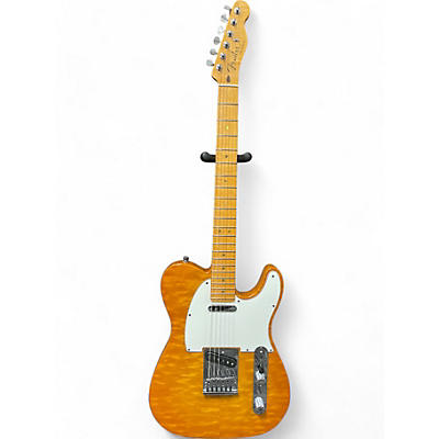 Fender Custom Shop Used Fender Custom Shop Custom Deluxe Telecaster Natural Solid Body Electric Guitar