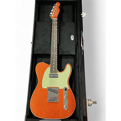 Used Fender Custom Shop Dual Stack HS Telecaster Closet Classic Orange Solid Body Electric Guitar