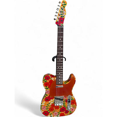 Used Fender Custom Shop Groovy Floral Telecaster NOS Groovy Floral by Sarah Gallenberger Solid Body Electric Guitar