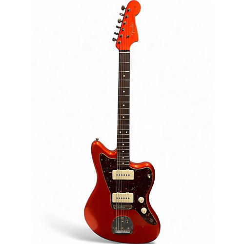 Used Fender Custom Shop Jazzmaster - Journeyman Relic Fiesta Red Solid Body Electric Guitar Fiesta Red