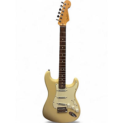 Used Fender Custom Shop Jeff Beck Stratocaster Olympic White Solid Body Electric Guitar