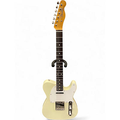 Used Fender Custom Shop Jimmy Page Signature White Blonde Solid Body Electric Guitar