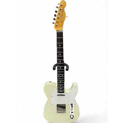 Used Fender Custom Shop Jimmy Page Telecaster White Solid Body Electric Guitar