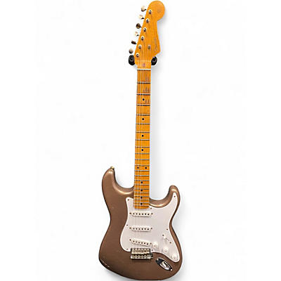 Used Fender Custom Shop LTD 54 Journeyman Stratocaster Relic Shoreline Gold Solid Body Electric Guitar