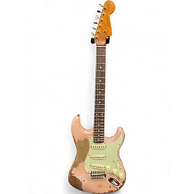 Used Fender Custom Shop LTD 60/63 Stratocaster Heavy Relic Dirty Shell Pink Heavy Relic Solid Body Electric Guitar