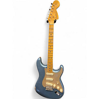 Used Fender Custom Shop LTD NAMM Fat Head Stratocaster Relic Faded Aged Lake Placid Blue Solid Body Electric Guitar