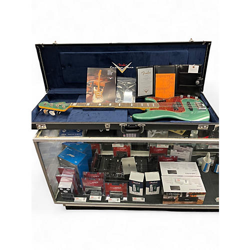 Used Fender Custom Shop LTD P-Bass Special JRN Sherwood Green Metallic Electric Bass Guitar Sherwood Green Metallic