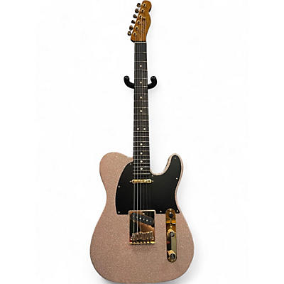 Used Fender Custom Shop LTD Super Custom Deluxe Telecaster Shell Pink Sparkle Solid Body Electric Guitar
