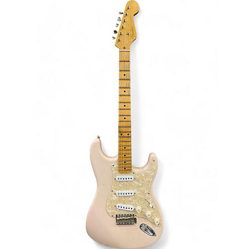 Fender Used Fender Custom Shop Limited '59 Stratocaster Journeyman Relic Aged Shell Pink Solid Body Electric Guitar Aged Shell Pink