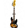 Used Fender Custom Shop Limited Edition Custom Jazz Bass Heavy Relic 3 Tone Sunburst Electric Bass Guitar 3 Tone Sunburst