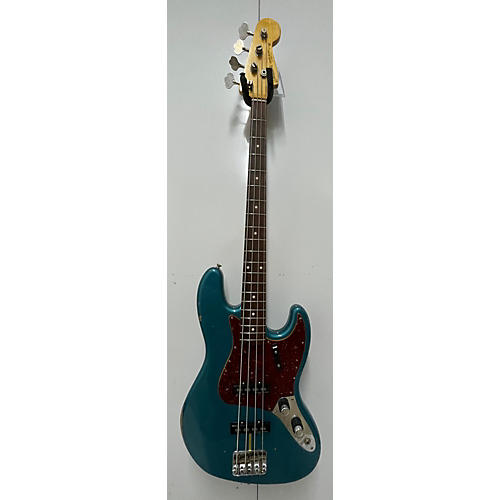 Fender Used Fender Custom Shop Ltd NAMM 60 Jazz Bass Turquoise Electric Bass Guitar Turquoise