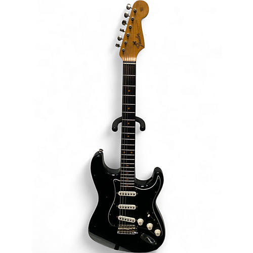 Used Fender Custom Shop Postmodern Strat Journeyman Relic Aged Black Solid Body Electric Guitar Aged Black