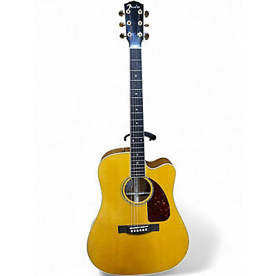 Used Fender Custom Shop Traditional Pro Natural Acoustic Electric Guitar