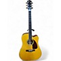 Used Fender Custom Shop Traditional Pro Natural Acoustic Electric Guitar Natural