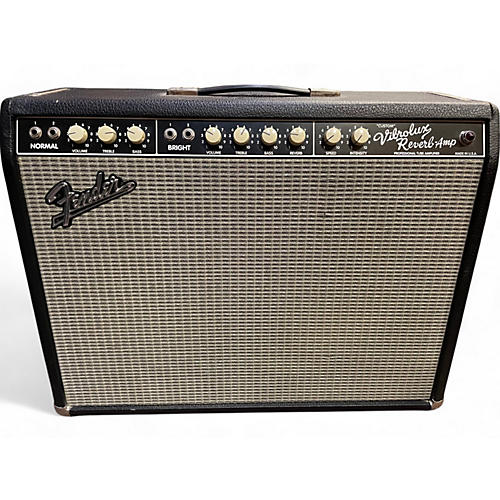 Used Fender Custom Vibrolux Reverb Tube Guitar Combo Amp