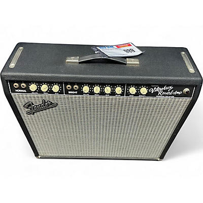 Used Fender Custom Vibrolux Reverb Tube Guitar Combo Amp