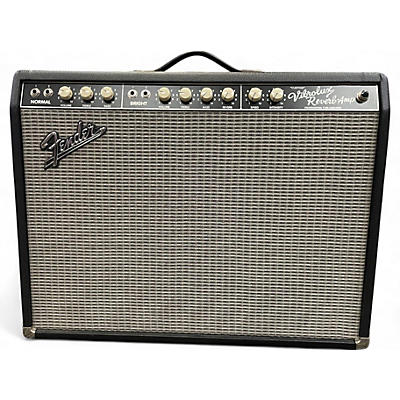 Used Fender Custom Vibrolux Reverb Tube Guitar Combo Amp