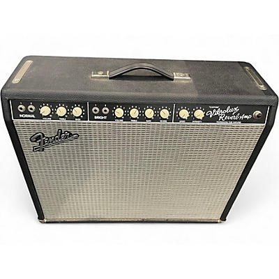 Used Fender Custom Vibrolux Reverb Tube Guitar Combo Amp