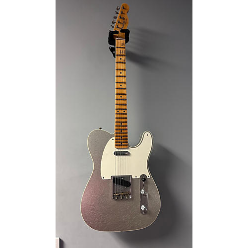 Fender Used Fender Customshop Ltd Fat 50's Journeyman Silver Sparkle Silver Sparkle Solid Body Electric Guitar Silver Sparkle