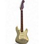Used Fender D-Mag Strat Relic Custom Shop Silver Solid Body Electric Guitar Silver