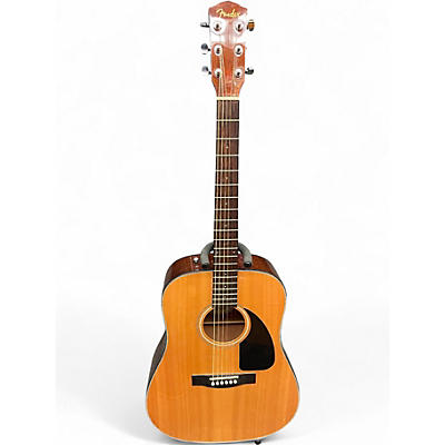 Used Fender DC60 Natural Acoustic Guitar