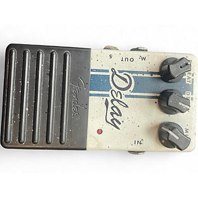 Used Fender DELAY Effect Pedal