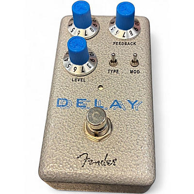Used Fender DELAY Effect Pedal