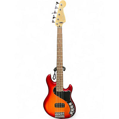 Used Fender DELUXE DIMENSION V BURST AGED CHERRY BURST Electric Bass Guitar