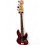 Used Fender DELUXE SERIES JAZZ BASS Candy Apple Red Electric Bass Guitar Candy Apple Red