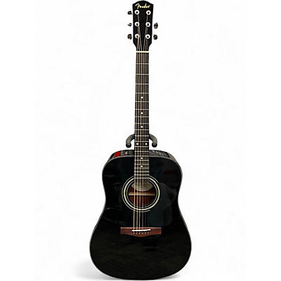 Used Fender DG-11E BLACK  Acoustic Electric Guitar